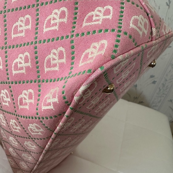 Dooney & Bourke Pink Monogram Tote - Picture 6 of 14